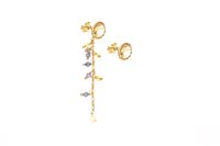 Orecchini Ishwara Donna in Argento Calcedonio ORKA5/CT - ORKA5/CT